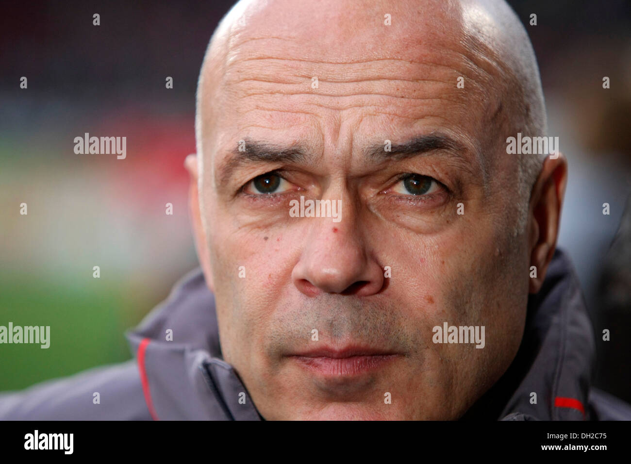 Christian Gross, entrenador del equipo de la Bundesliga VfB Stuttgart, Retrato Foto de stock
