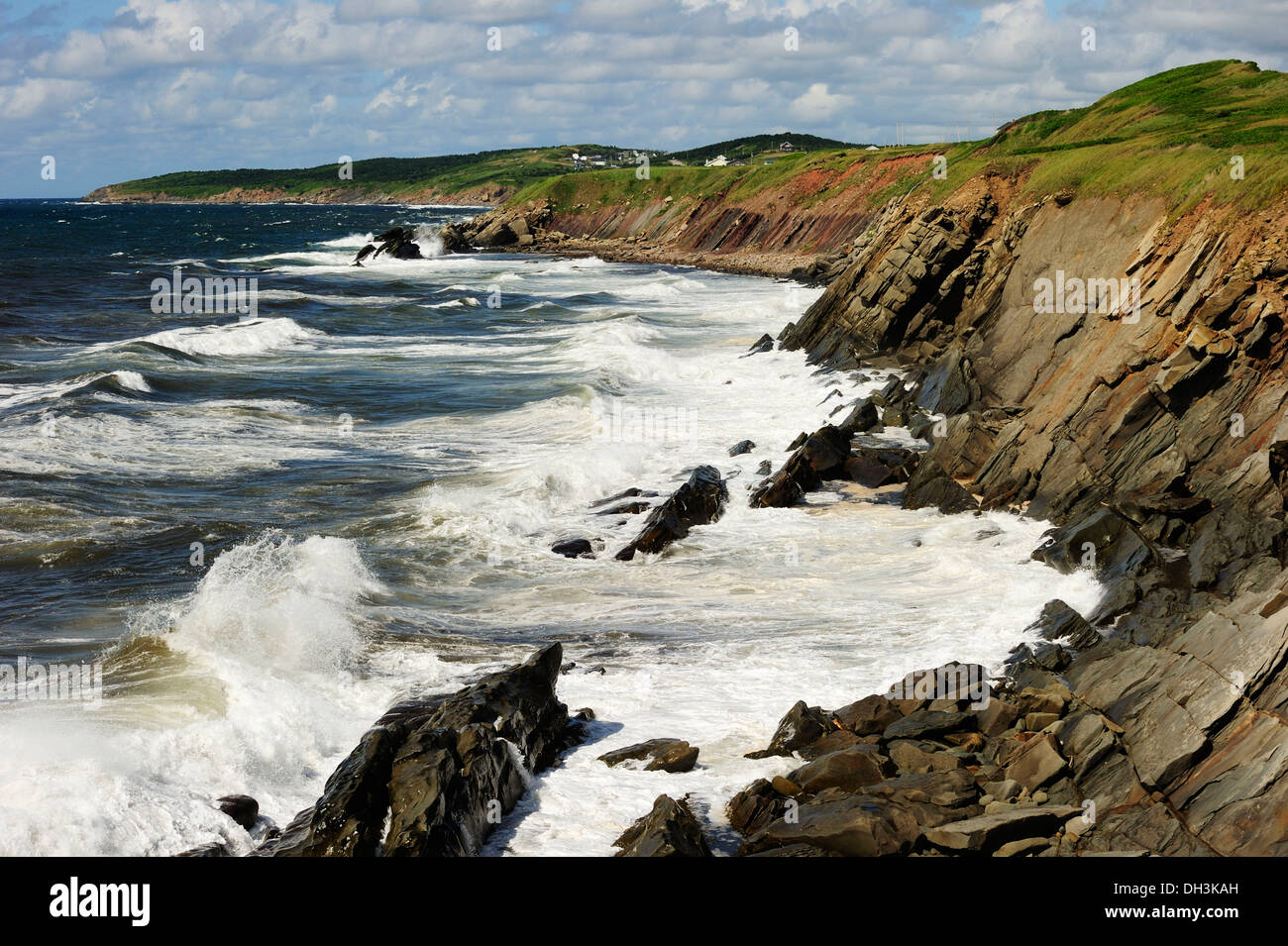 Costa este de Cape Breton, Nova Scotia, Canadá, América del Norte Foto de stock