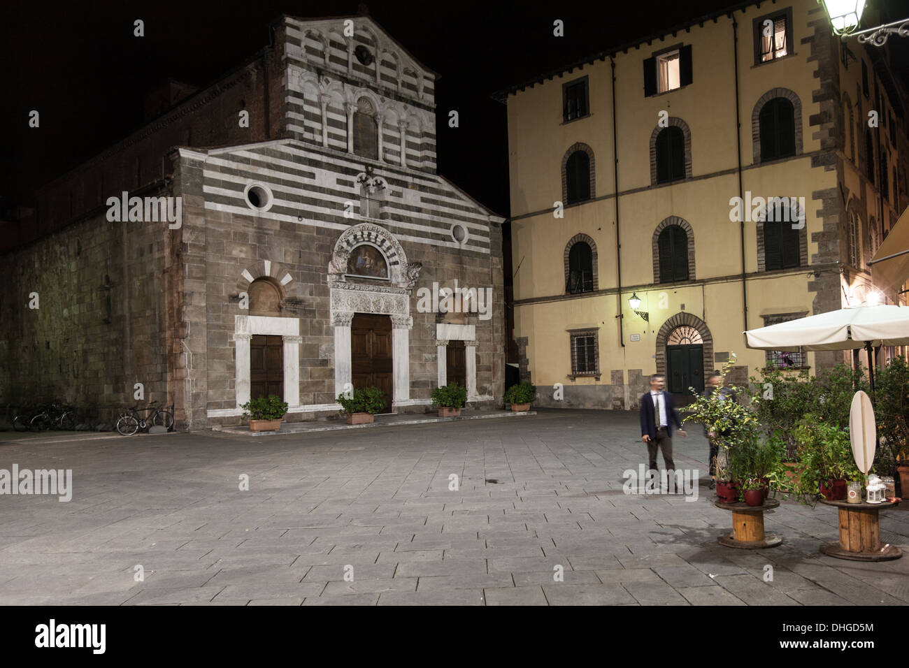 Panoramica di piazza anfiteatro Foto de stock