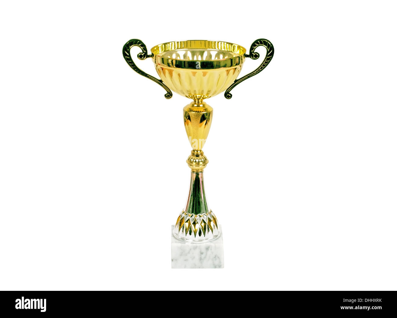 Espere ganador de la copa de oro Foto de stock