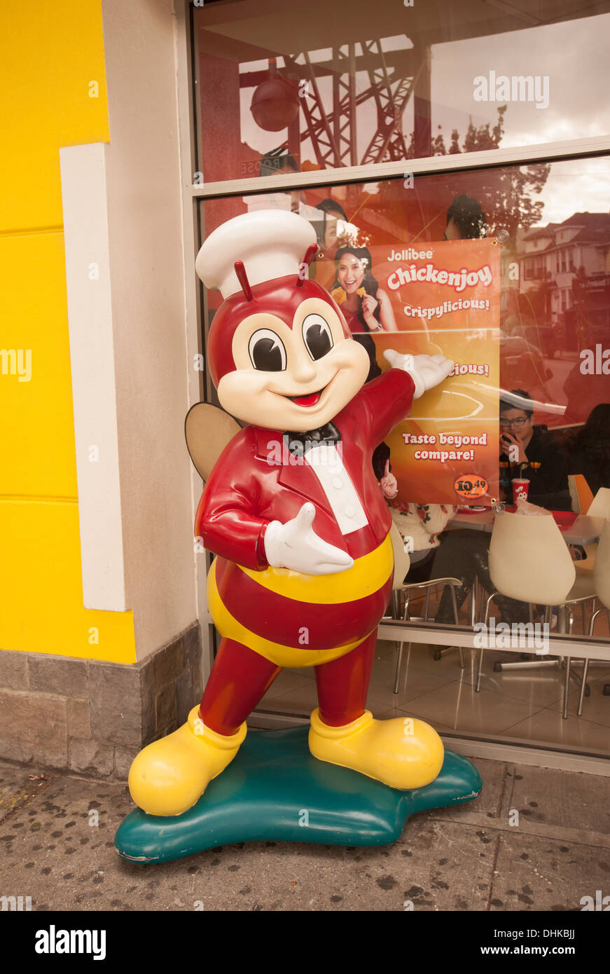 Jollibee, filipino de la cadena de comida rápida, en la avenida