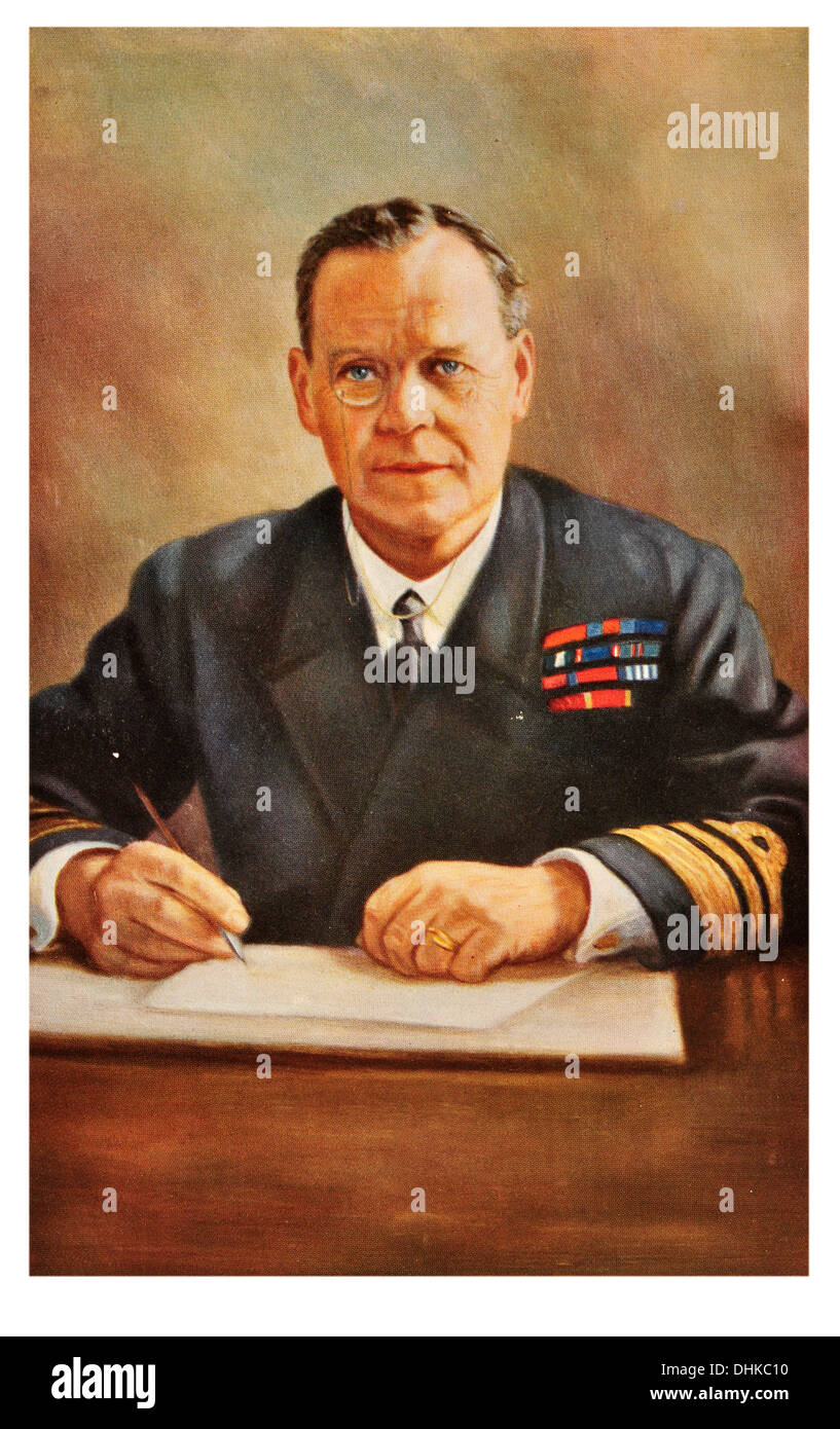 El almirante de la flota de Rosslyn Wemyss Erskine, 1er Barón Wester Wemyss GCB, CMG, MVO 12 de abril de 1864 - 24 de mayo de 1933 Foto de stock
