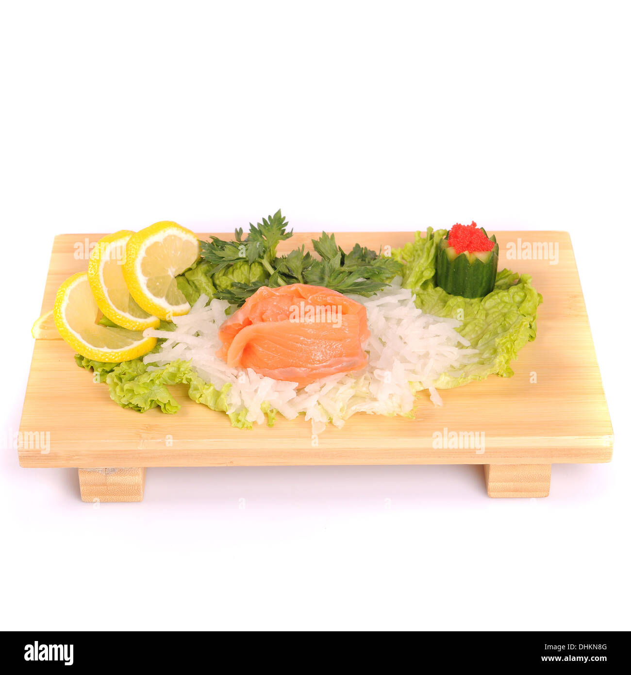 Plato de sushi. Foto de stock