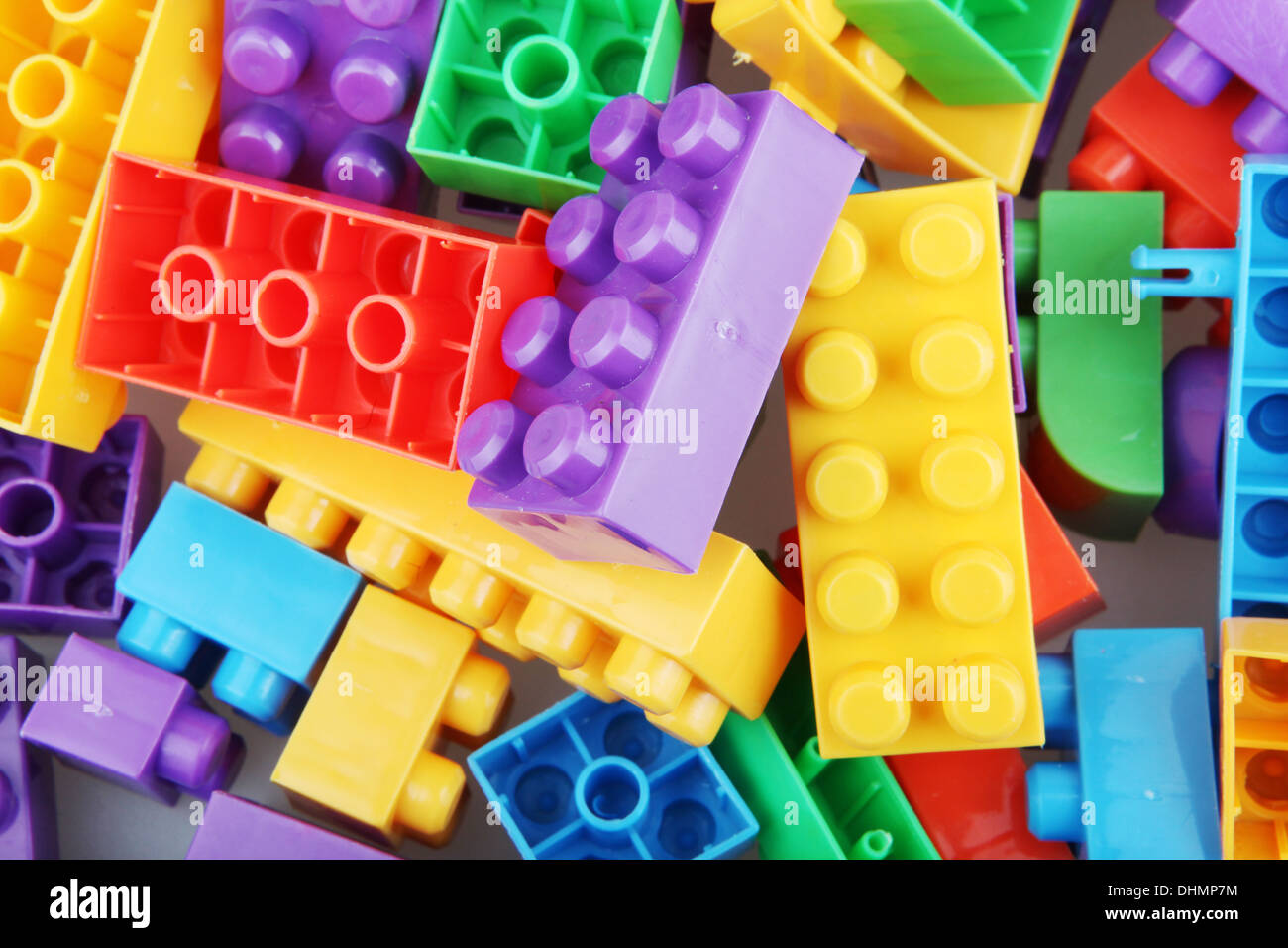 Color bloques infantiles para la construcción Fotografía de stock - Alamy