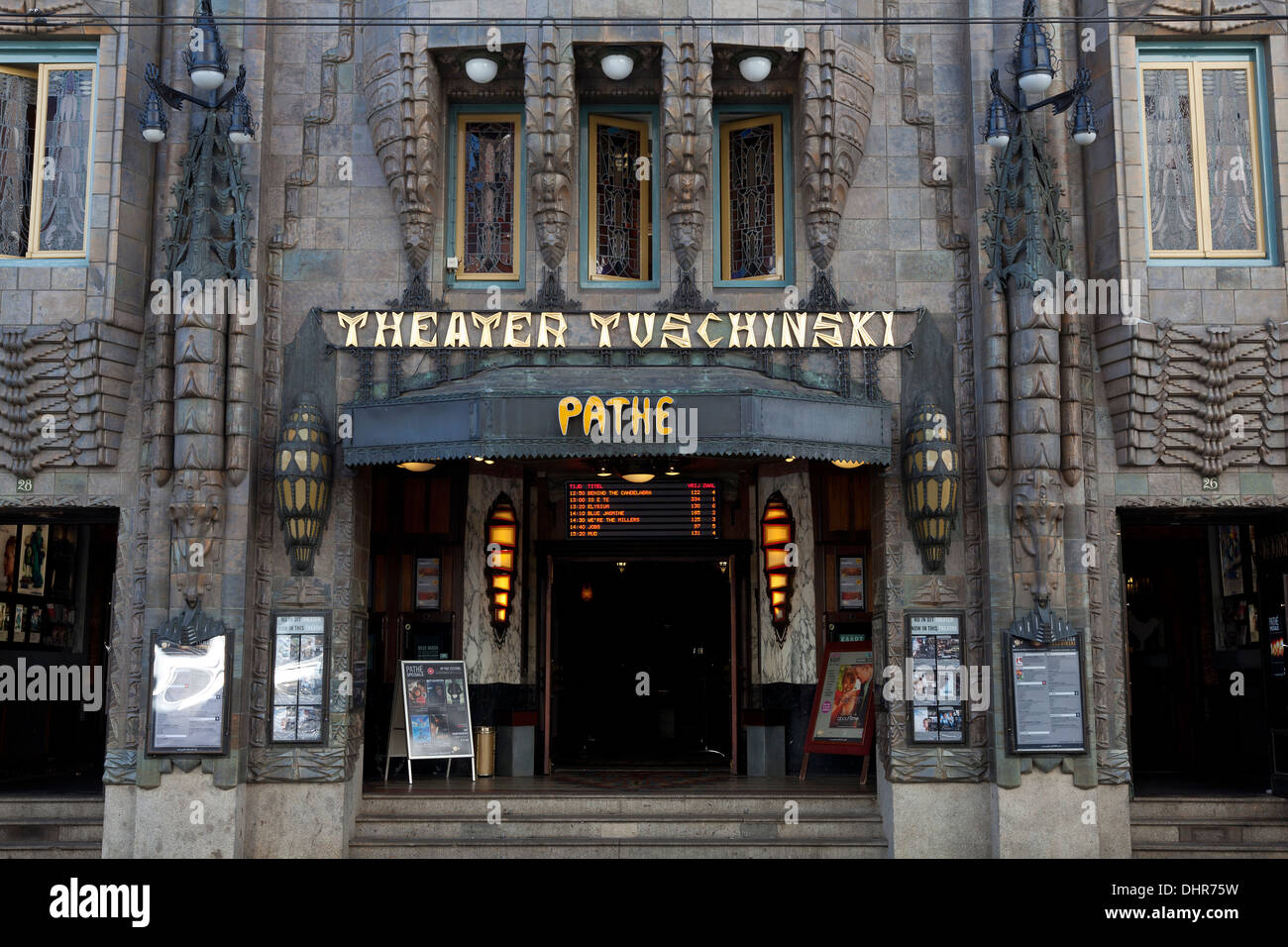 El teatro Tuschinski, Amsterdam, Holanda Foto de stock