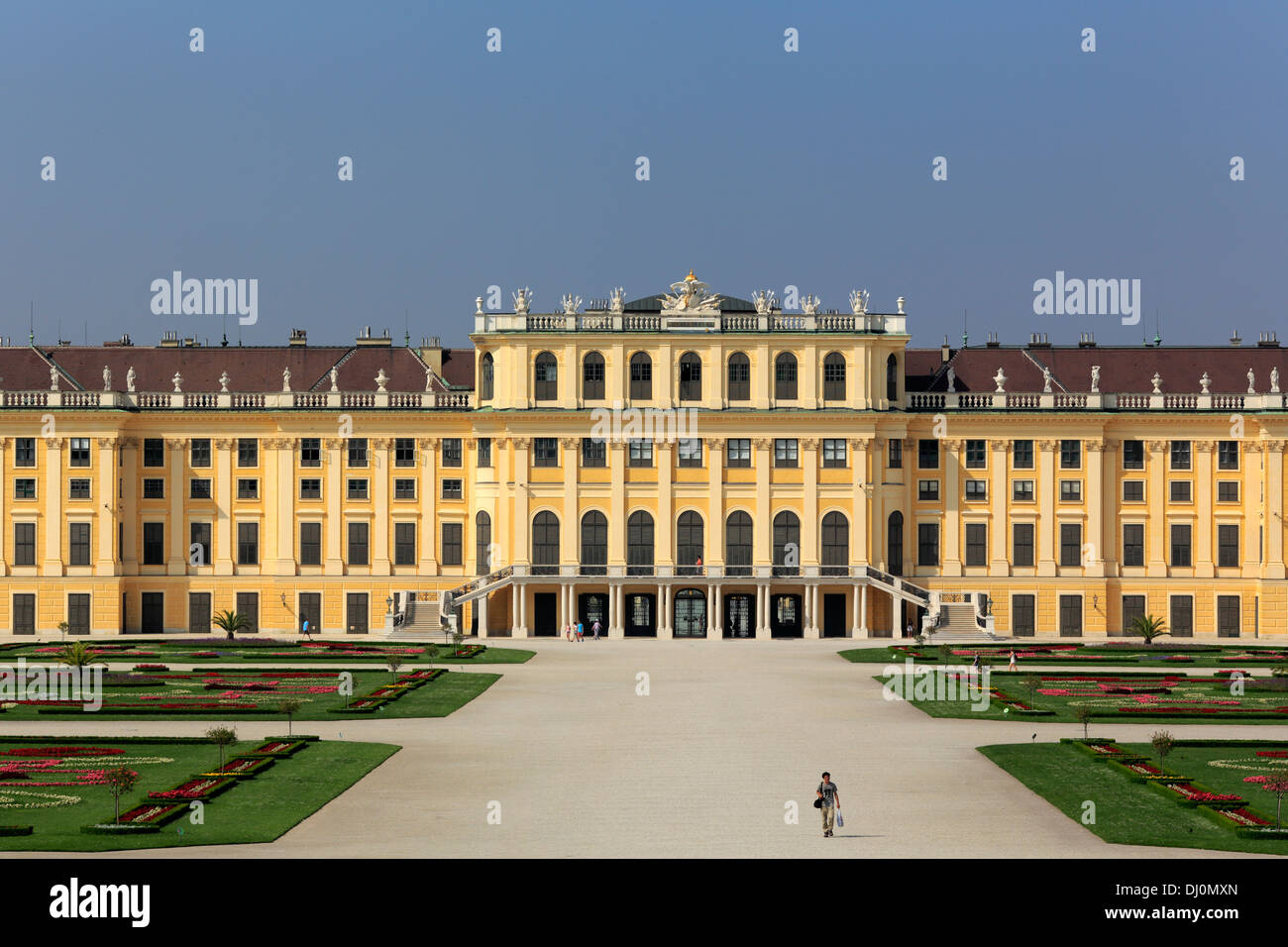 Palacio de Schonbrunn, Viena, Austria Foto de stock