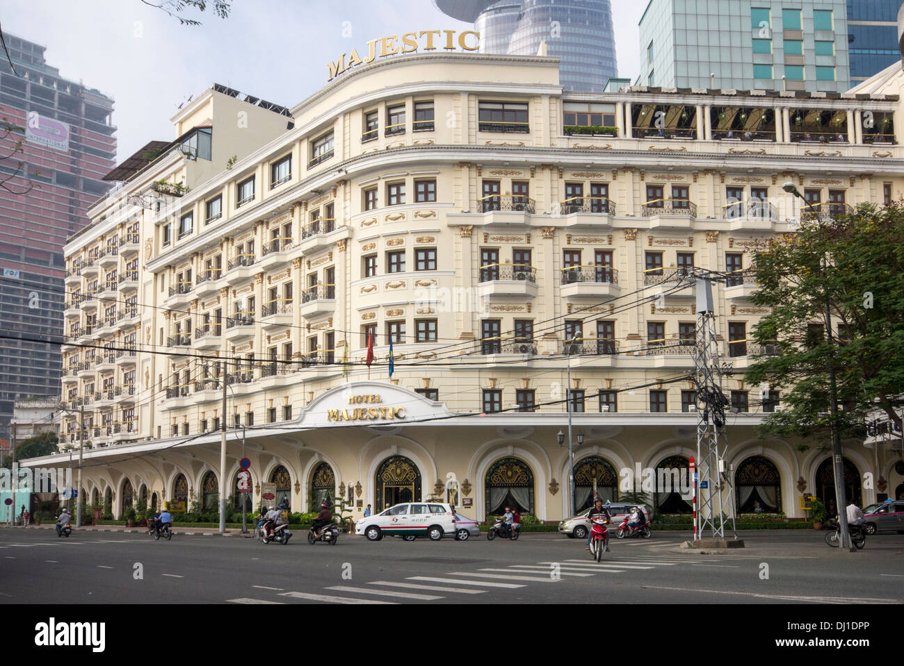 El Hotel Majestic, Ciudad Ho Chi Minh, Saigón, Vietnam Fotografía de stock  - Alamy