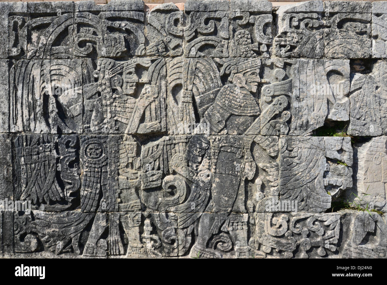 Chichen Itza ,ruinas mayas. Foto de stock