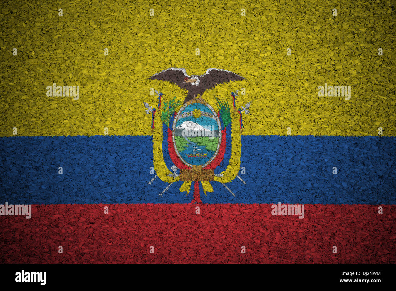 Animal De La Bandera De Ecuador La bandera de Ecuador Fotografía de stock - Alamy