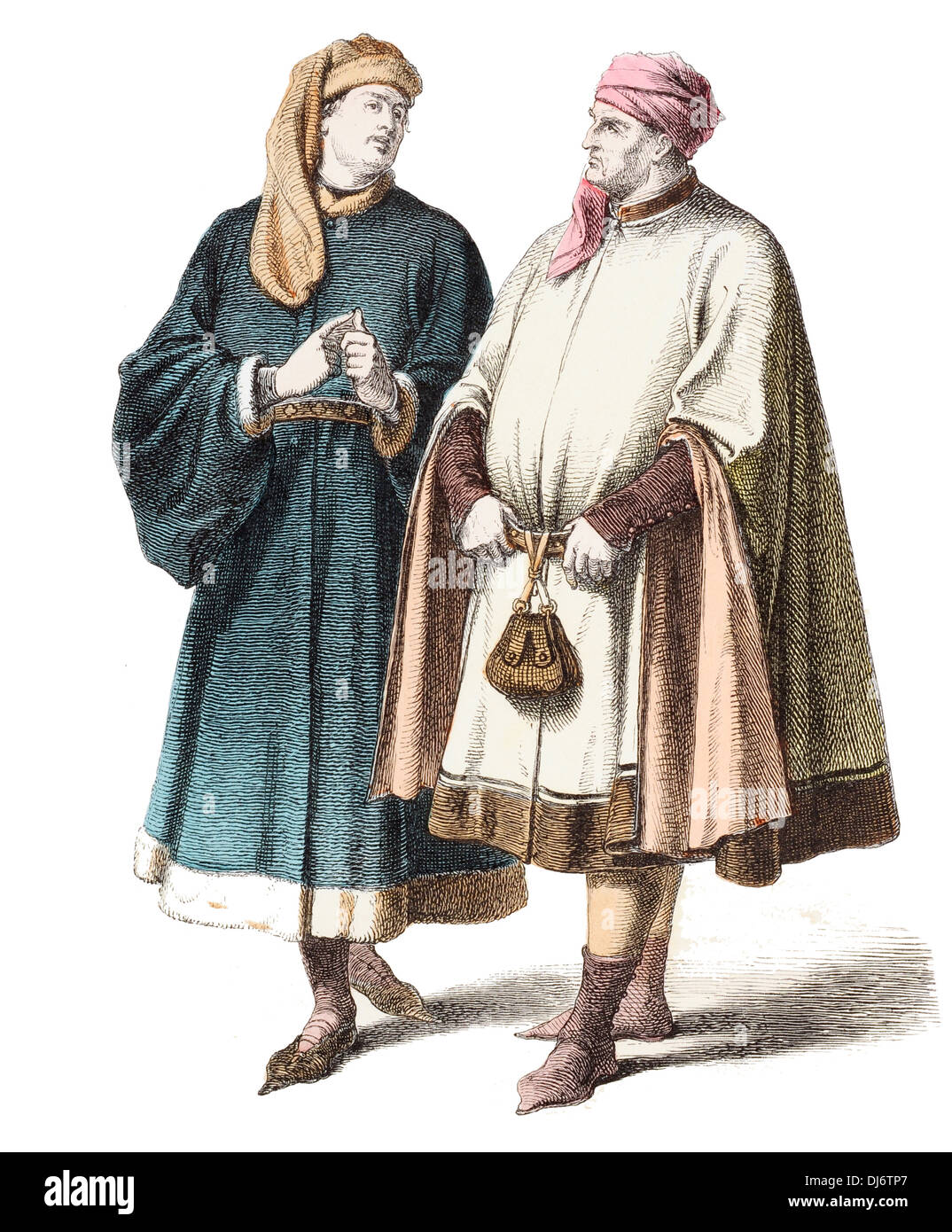 Los Patricios alemán del siglo XIV Fotografía de stock - Alamy