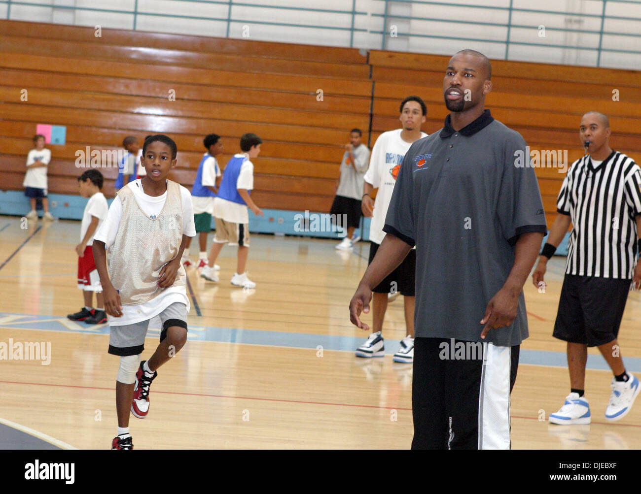 Aug 06, 2004; Santa Monica, CA, EE.UU; Nueva Orleans star Baron