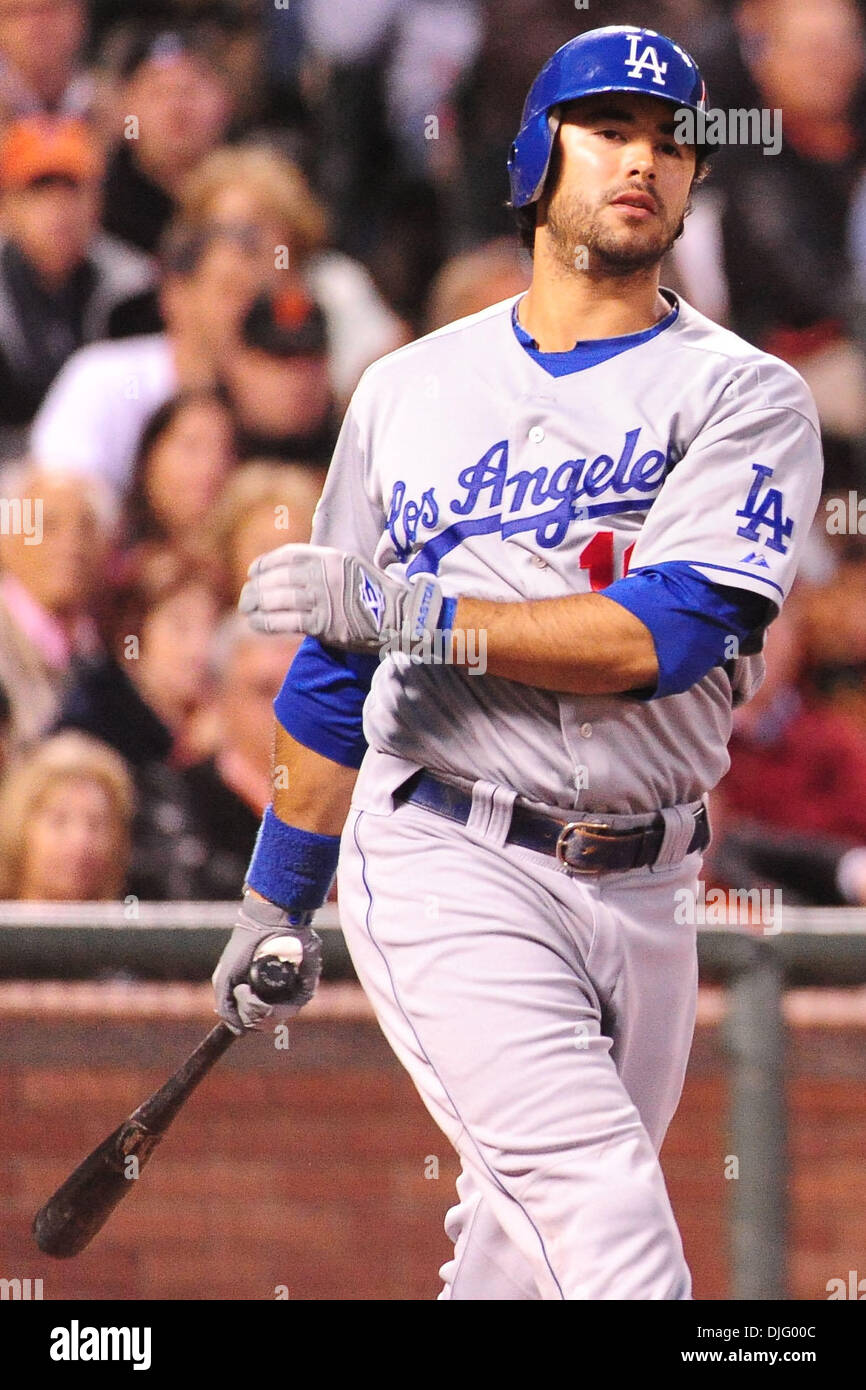 LA Dodgers Andre Ethier (16) at media photo day on February 17, 2013 during  spring training in Glendale, AZ.(AP Photo/David Durochik Stock Photo - Alamy