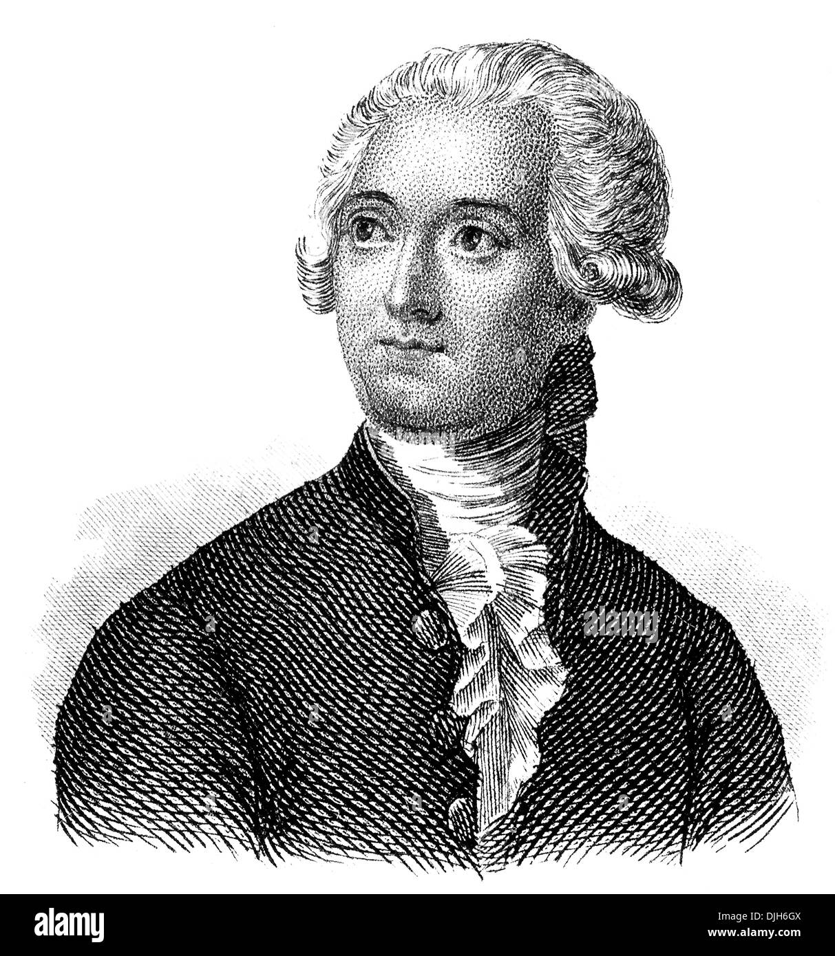 Retrato de Antoine-Laurent de Lavoisier, 1743 - 1794, un noble francés y  químico, Padre de la química moderna Fotografía de stock - Alamy