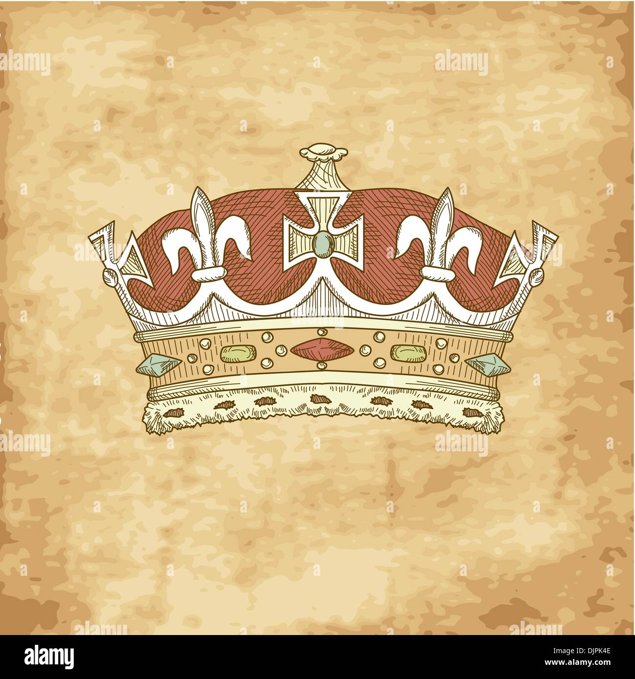 Papa de coronacion Imágenes vectoriales de stock Alamy