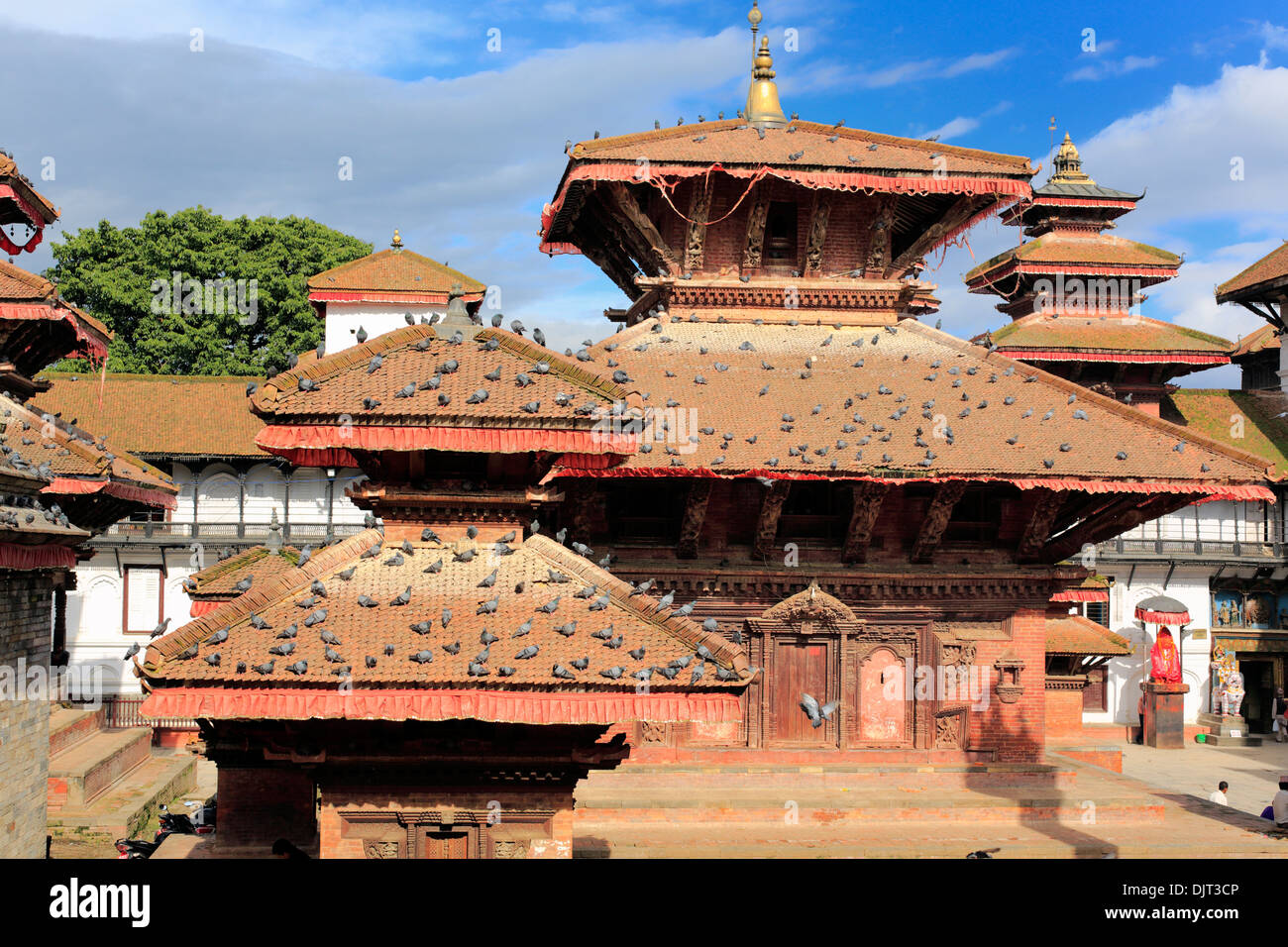 Templo Jagannath, La Plaza Durbar, Katmandú, Nepal Foto de stock