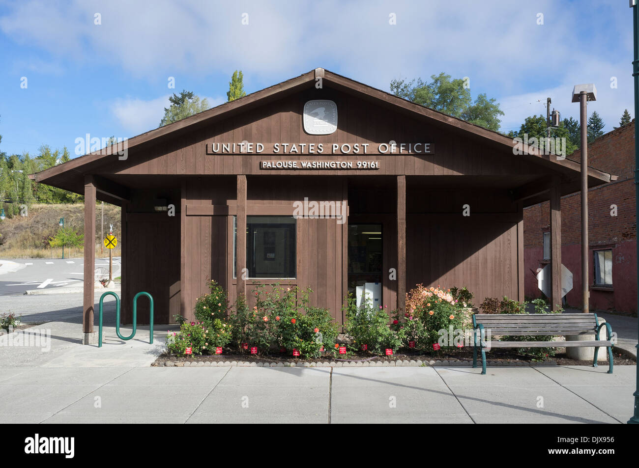 Oficina de Correos - Palouse Palouse, Whitman County, Washington (EE.UU. Foto de stock