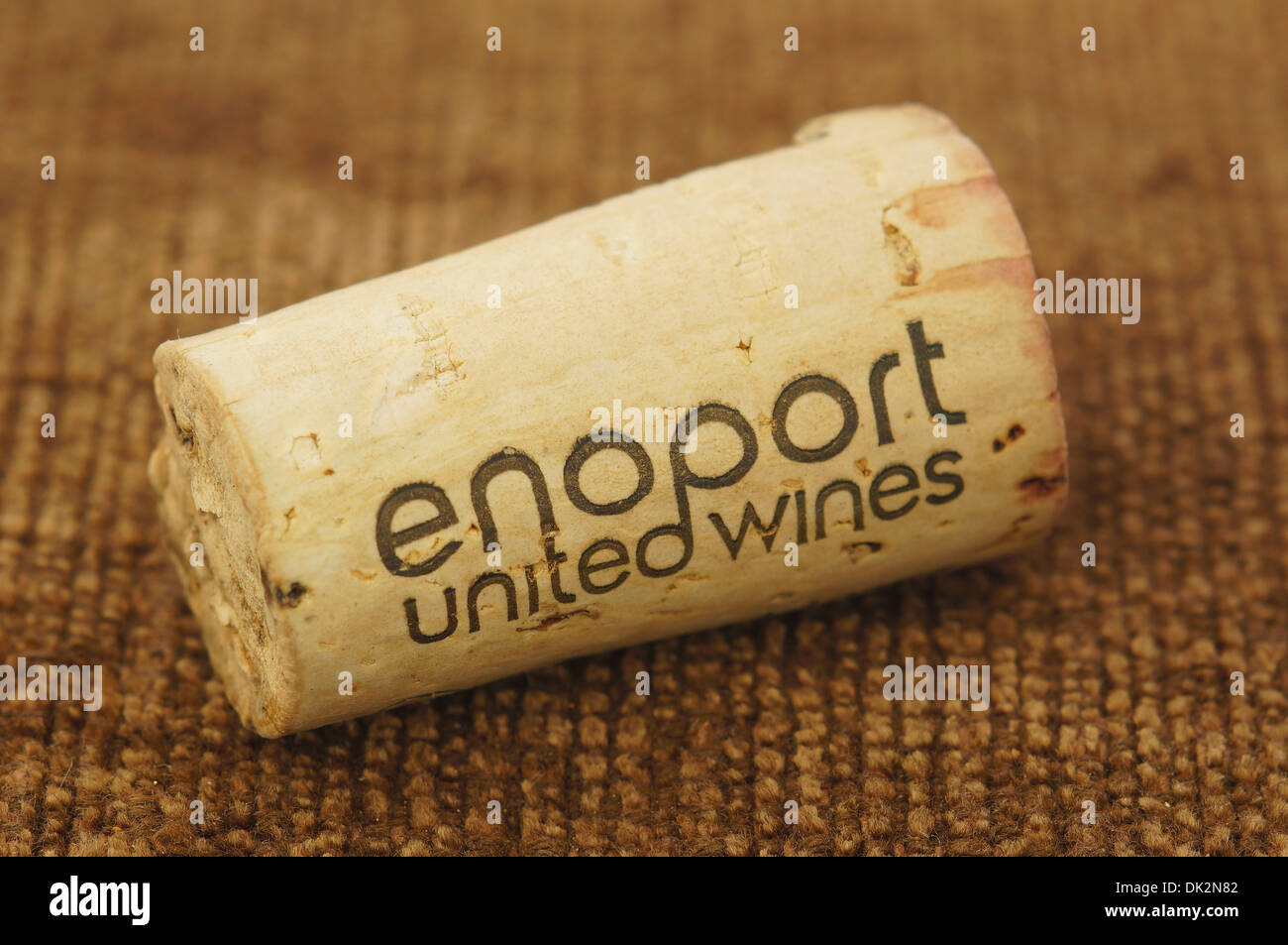 Nos Enoport Naciones Vinos Vino tapón de corcho Foto de stock
