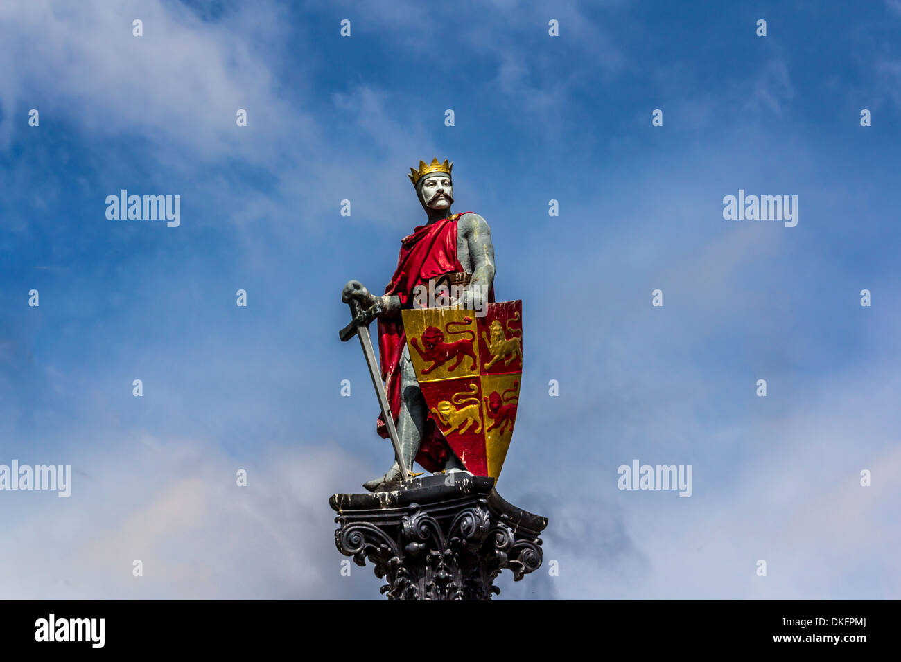 La gran Llewelyn, Precio del norte de Gales, gobernaron la mayor parte de Gales mediante la combinación de guerra y diplomacia ha dominado durante 40 años Foto de stock