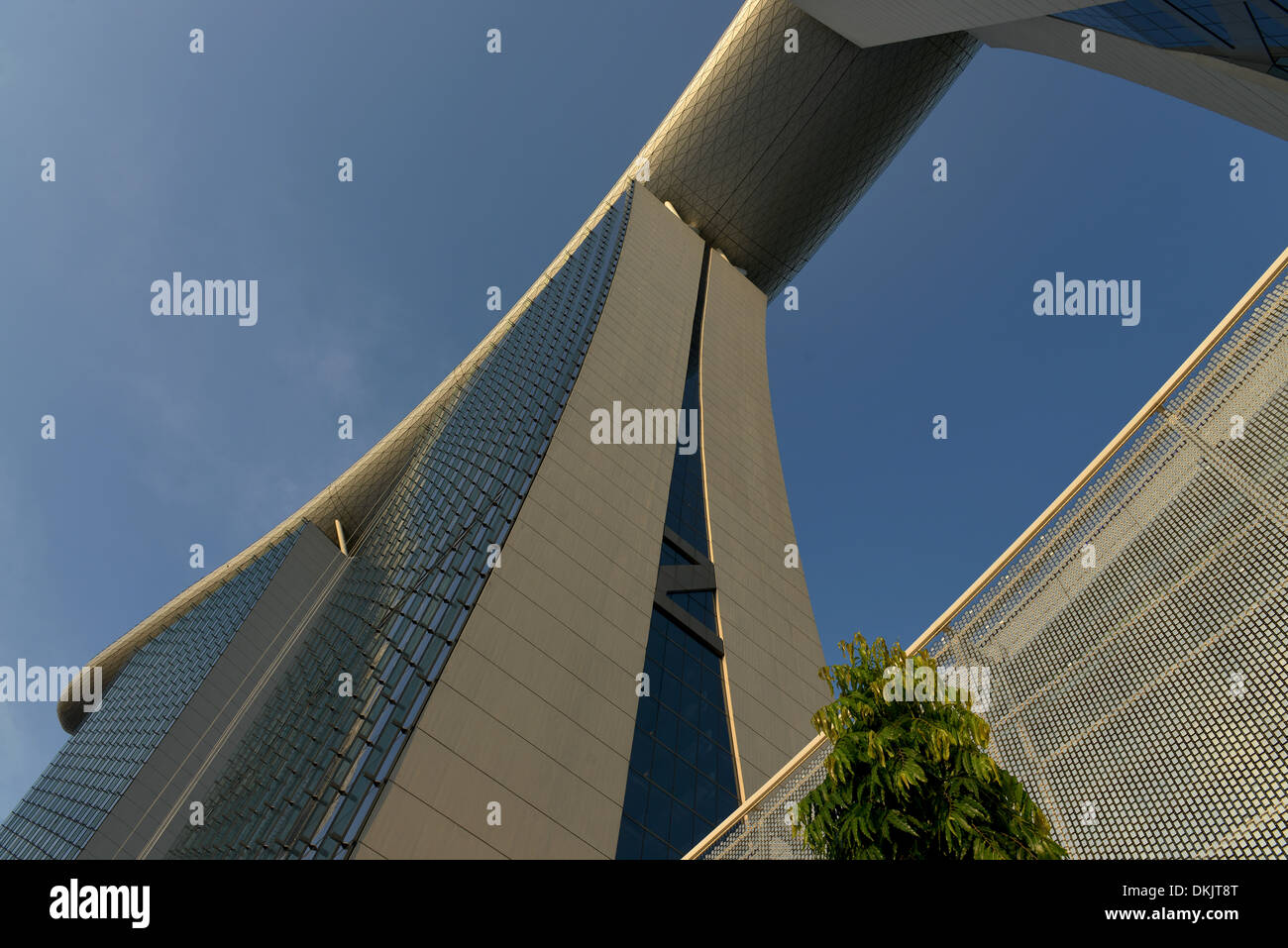 Marina Bay Sands Hotel, Singapur Foto de stock