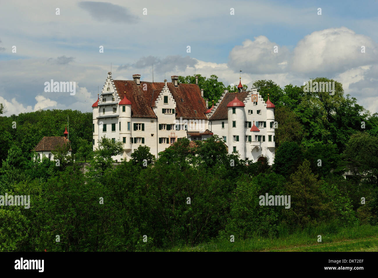 Altenklingen Castle, castillo, edad media, Wigoltingen, cantón Turgovia, Suiza Foto de stock