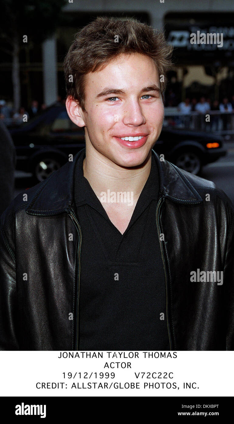 Jonathan Taylor Thomas Actor 19 12 1999 V72c22c Fotografia De Stock Alamy