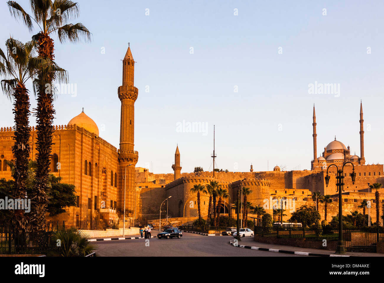 La Ciudadela de Saladino en El Cairo, Egipto Foto de stock