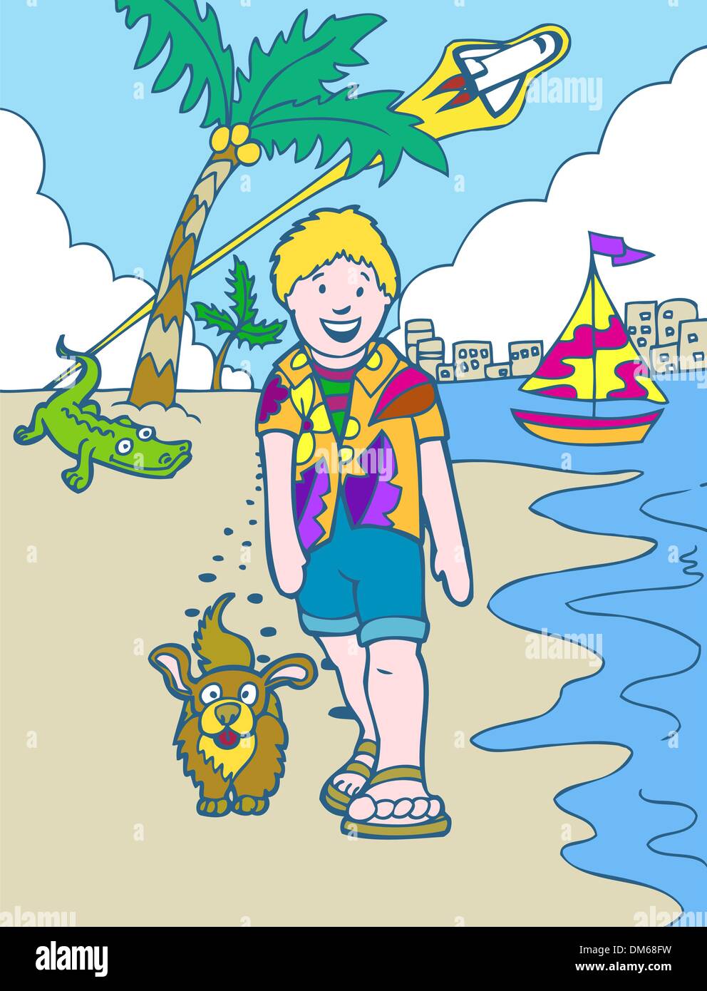 Que ver en florida Imágenes vectoriales de stock Alamy