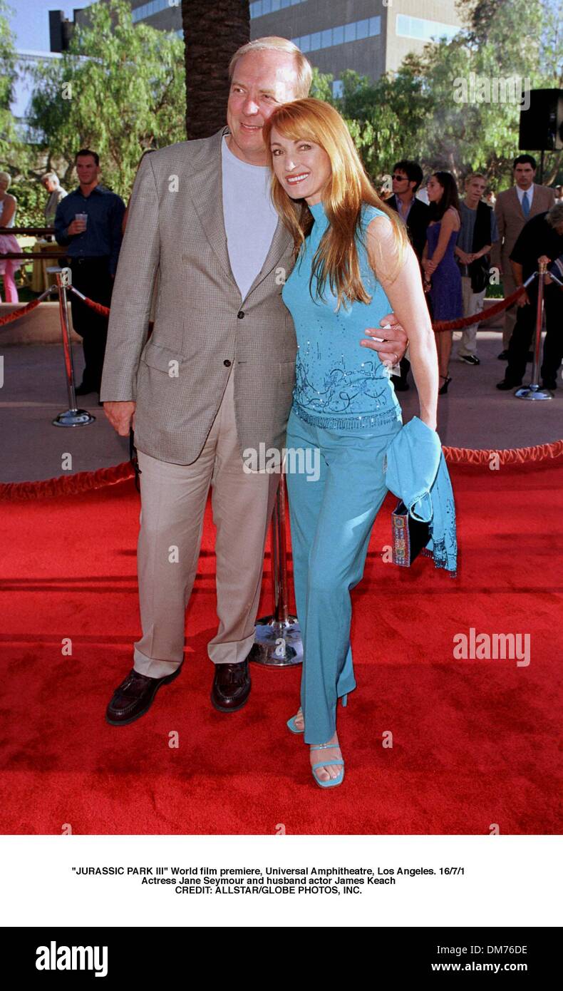 ''JURASSIC PARK III'' estreno mundial, Universal Amphitheater, Los