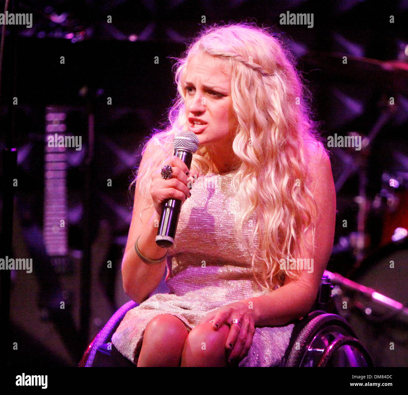 Ali Stroker St Jude Children's Research Hospital beneficio celebrada en Joe's Pub Nueva York, Estados Unidos - 28.08.12 Foto de stock