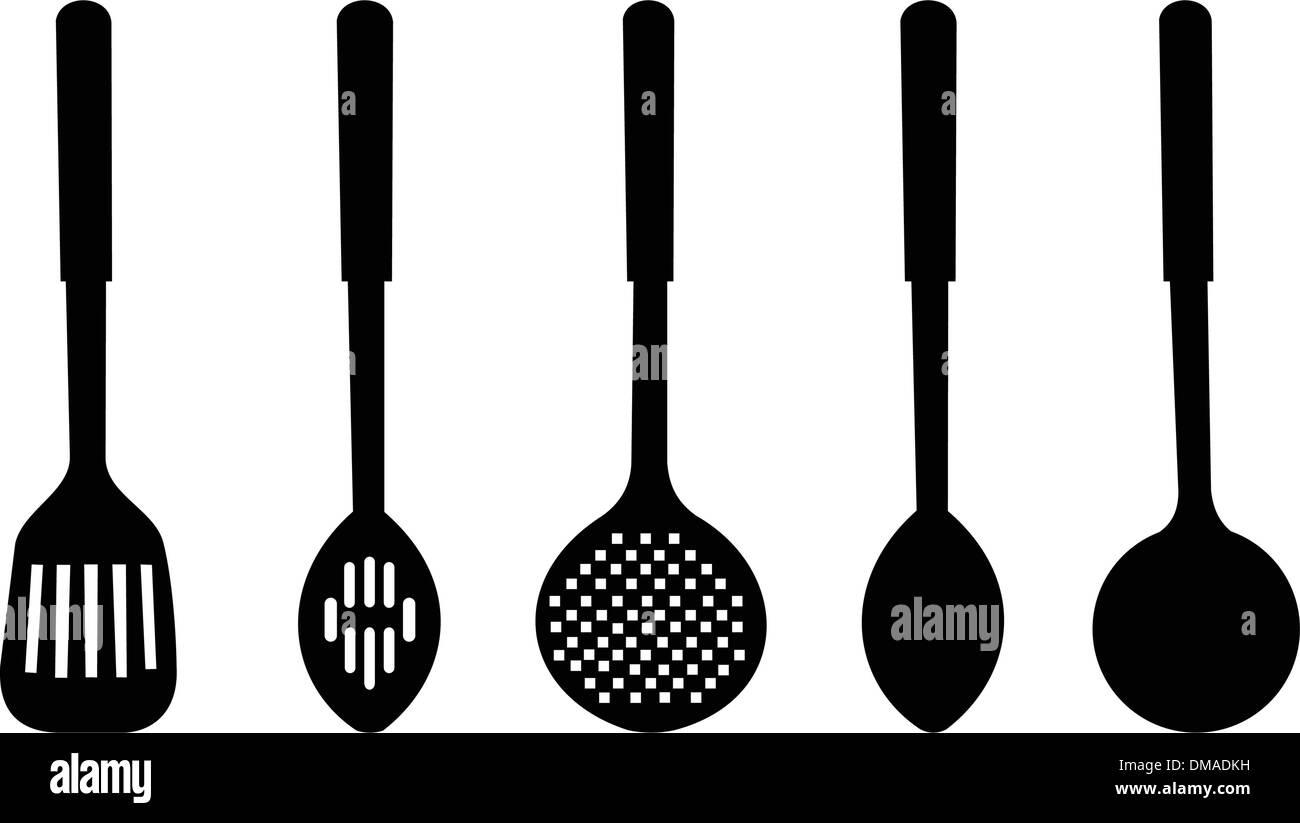 Imágenes De Utensilios De Cocina Blanco Y Negro | Allora Kitchen