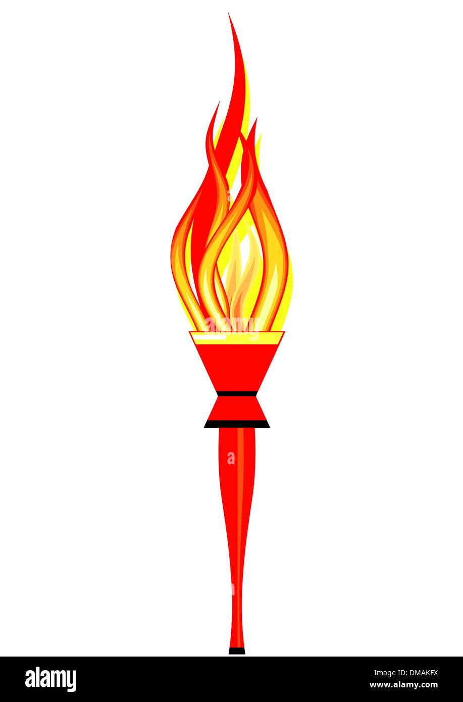 Diseño Colección De Antorchas De Fuego Llama Roja Ilustración Abstracta  Vector De Llama Sobre Fondo Blanco Ilustraciones svg, vectoriales, clip art  vectorizado libre de derechos. Image 170888129