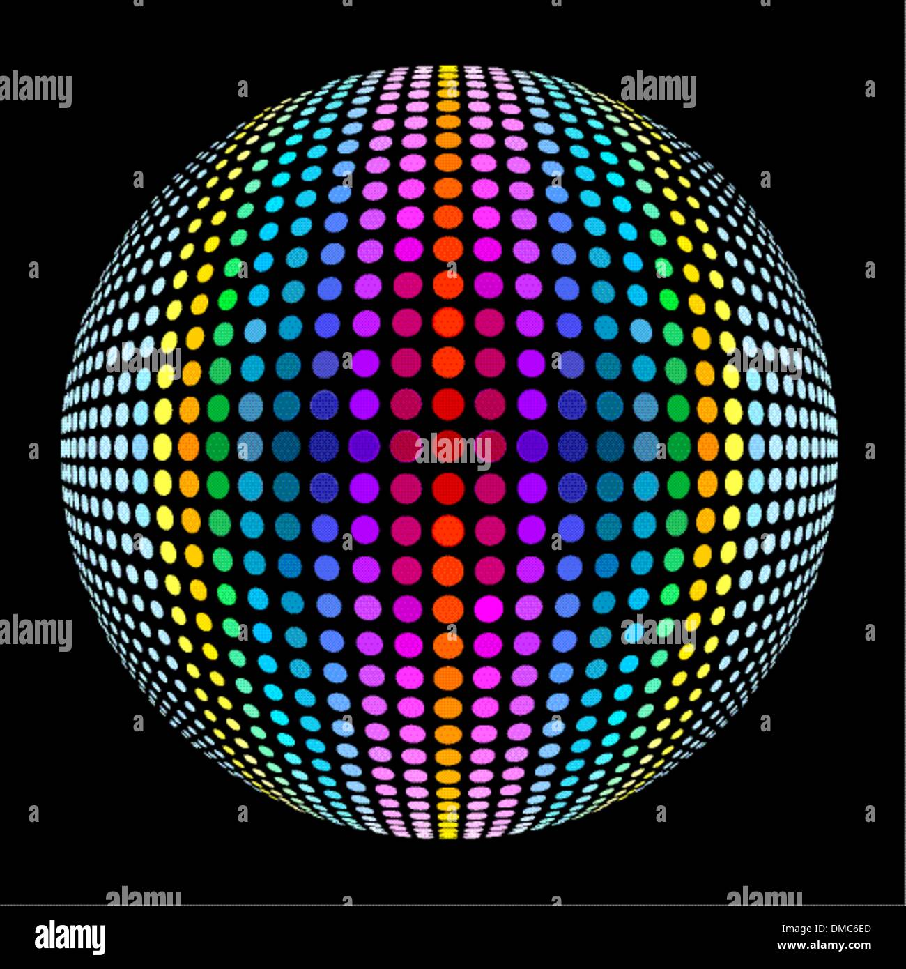 Bolas de pintura de colores Imagen Vector de stock - Alamy