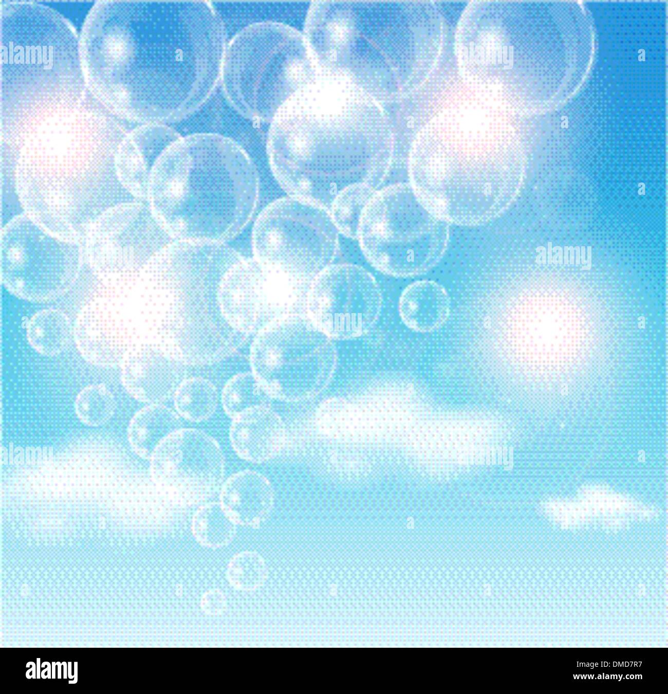 Burbuja de aire Ilustración del Vector
