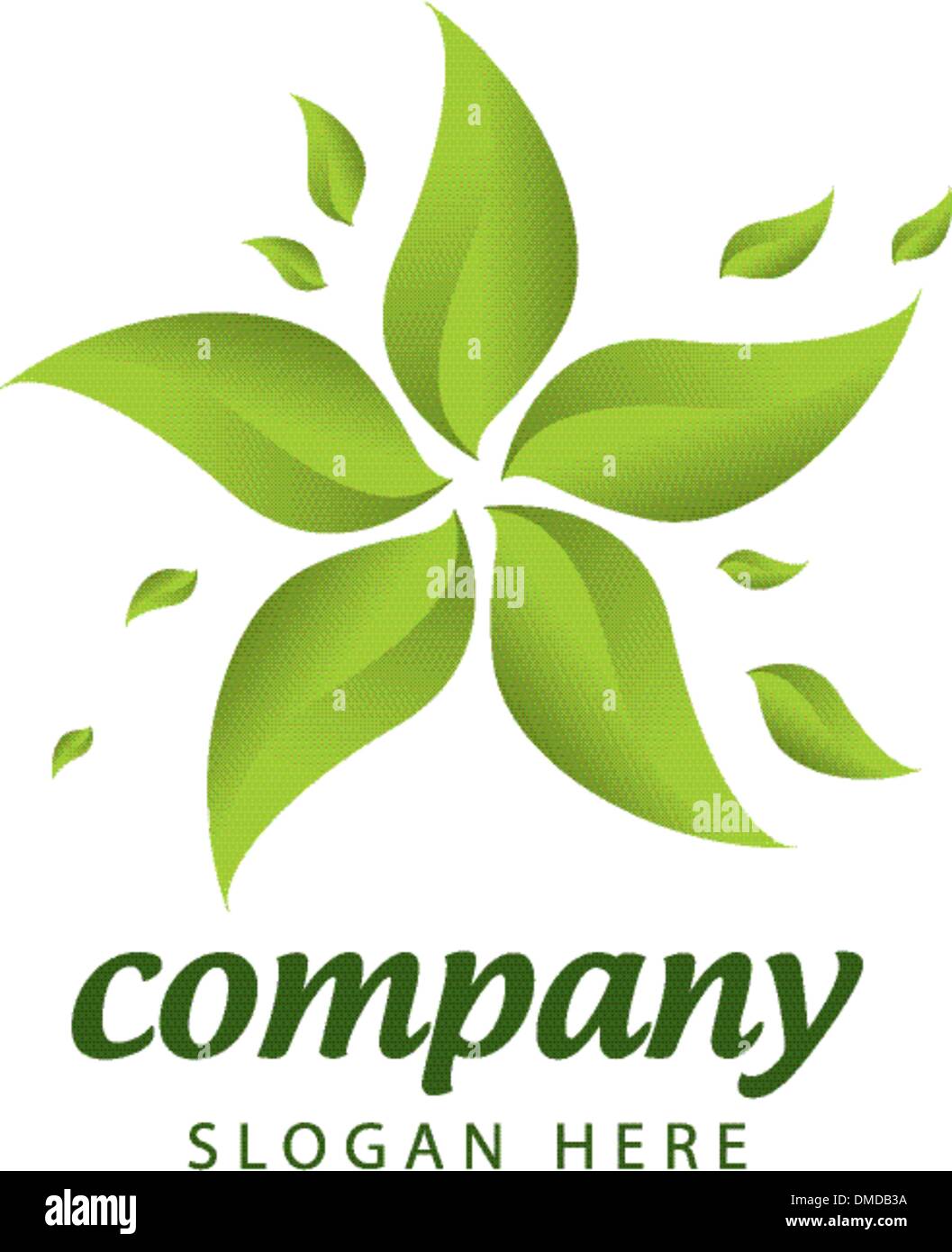 Logotipo de gestión forestal Ilustración del Vector
