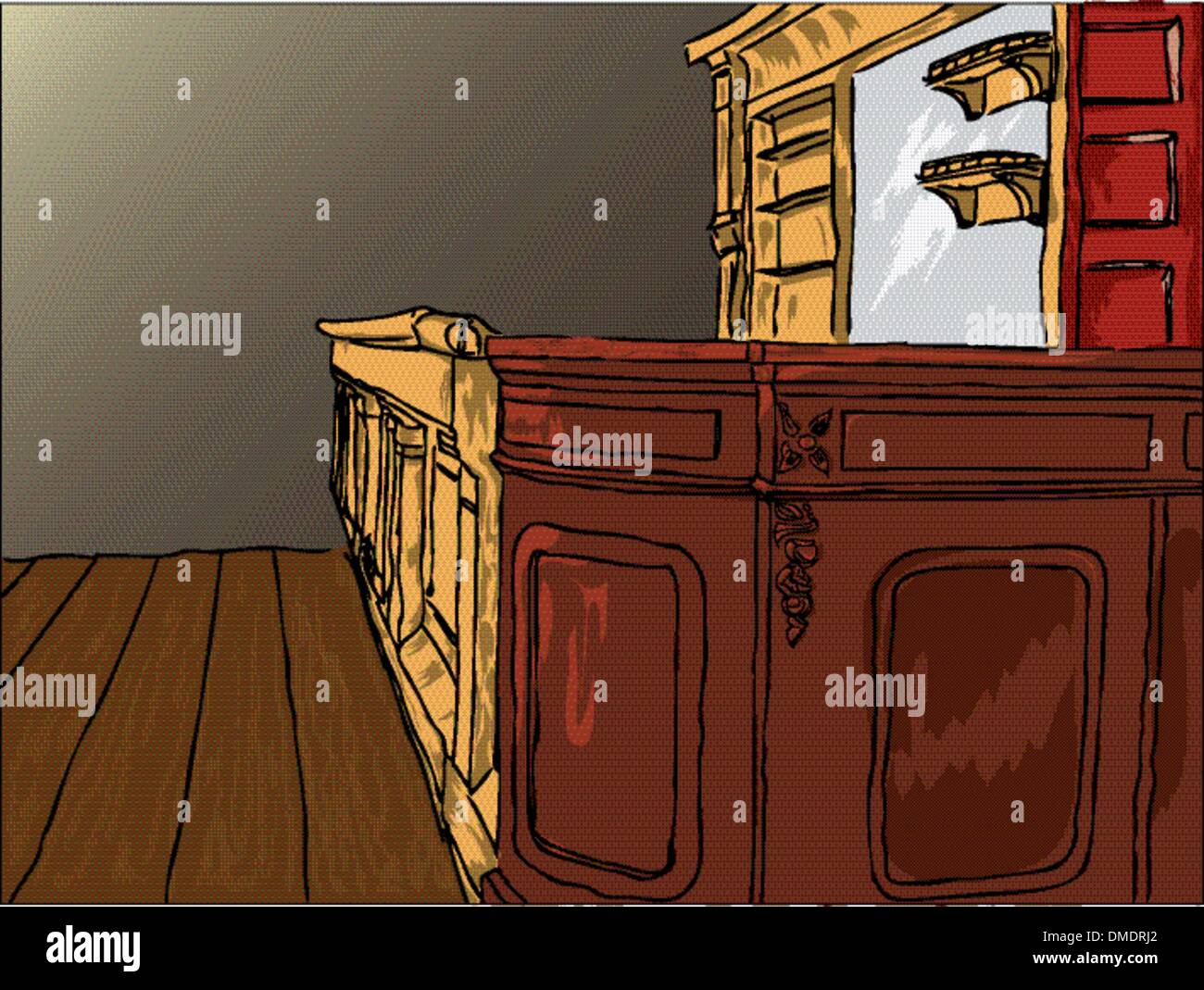 Mesa de bar dibujo fotografías e imágenes de alta resolución - Alamy