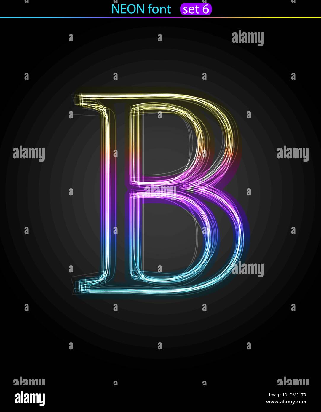 Neon letter b fotografías e imágenes de alta resolución - Alamy