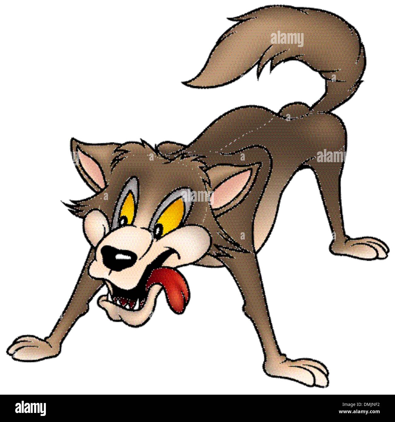 Lobo Ilustración del Vector