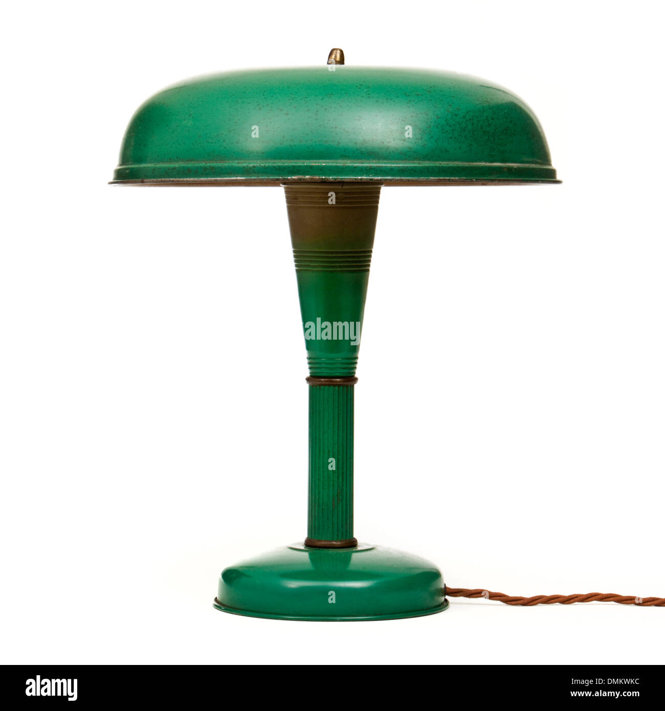 Lámpara de escritorio Vintage hechas por la lámpara Keystone Mfg Corp, Slatington, Pensylvania (modelo 11620) Foto de stock