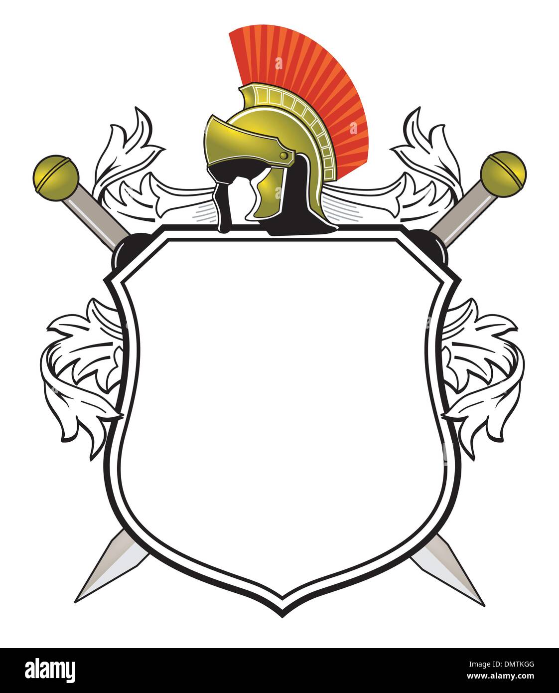Escudo de Armas antiguas Imagen Vector de stock - Alamy