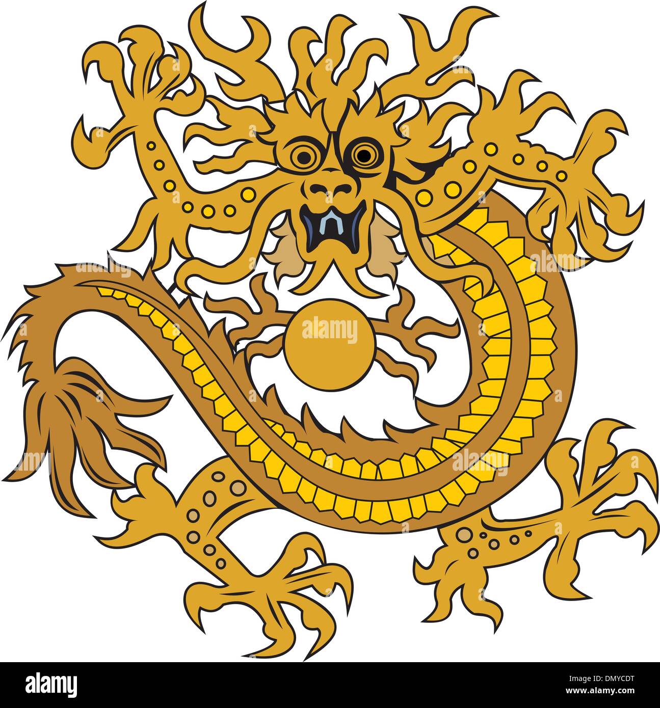 Coa de Chinac Ilustración del Vector