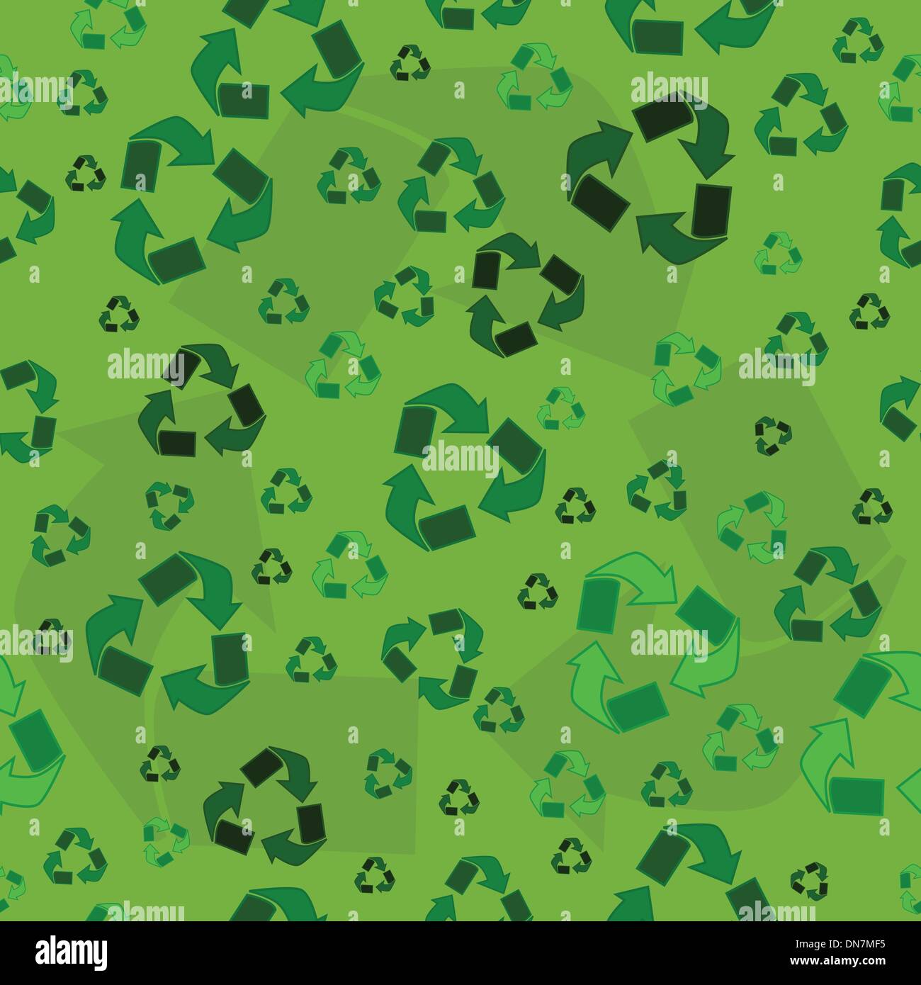 Fondo de reciclaje Imagen Vector de stock - Alamy