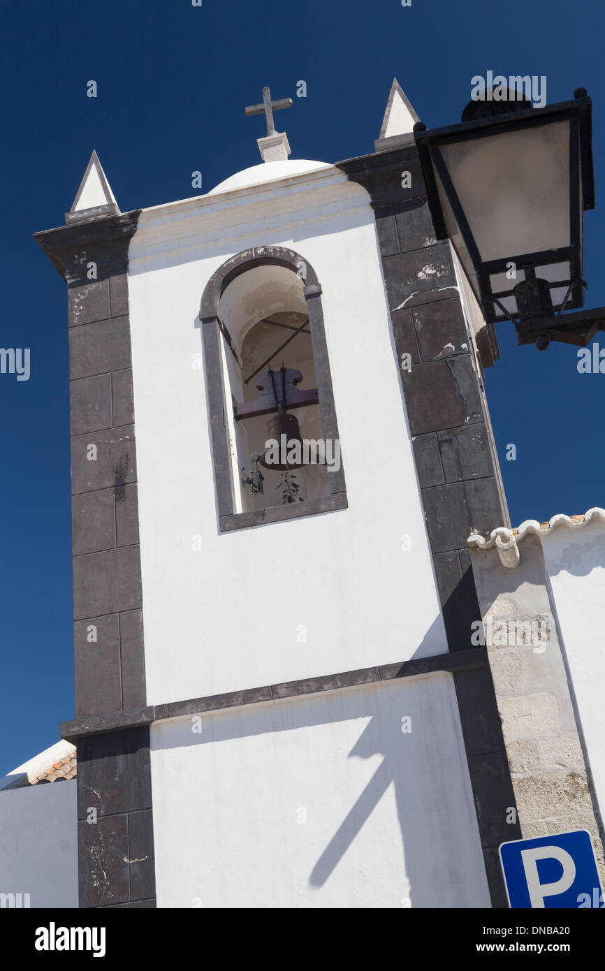 Igreja Matriz de Cacela Velha, el Algarve, Portugal Foto de stock