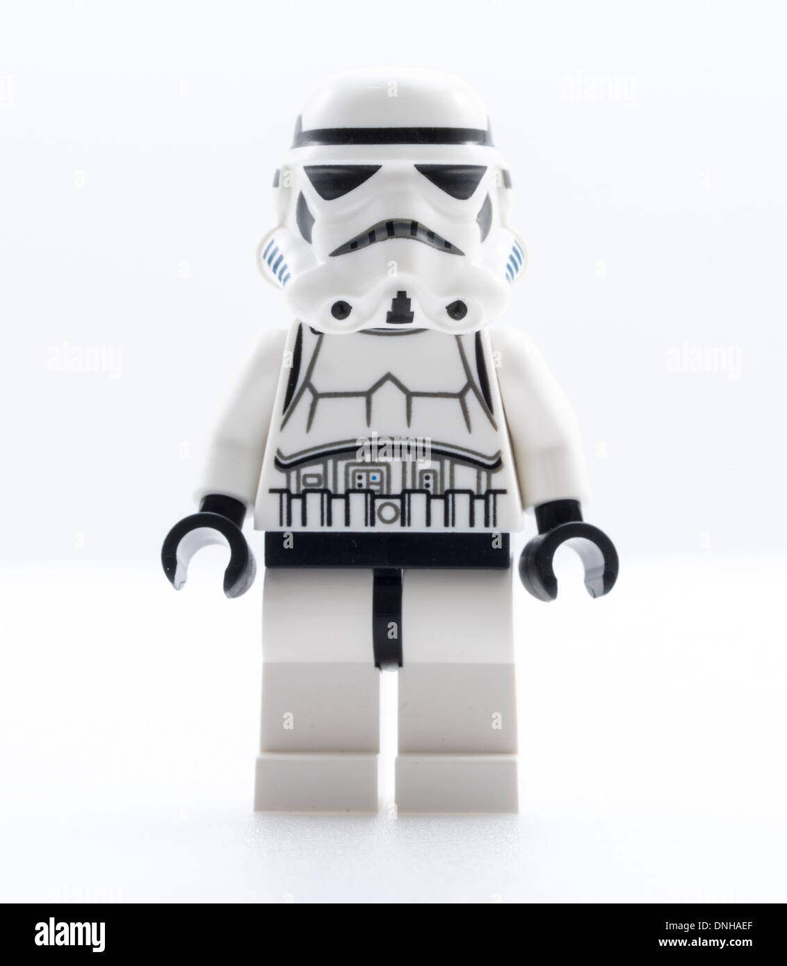 Juguetes Minifigure Lego Star Wars Stormtrooper Foto de stock