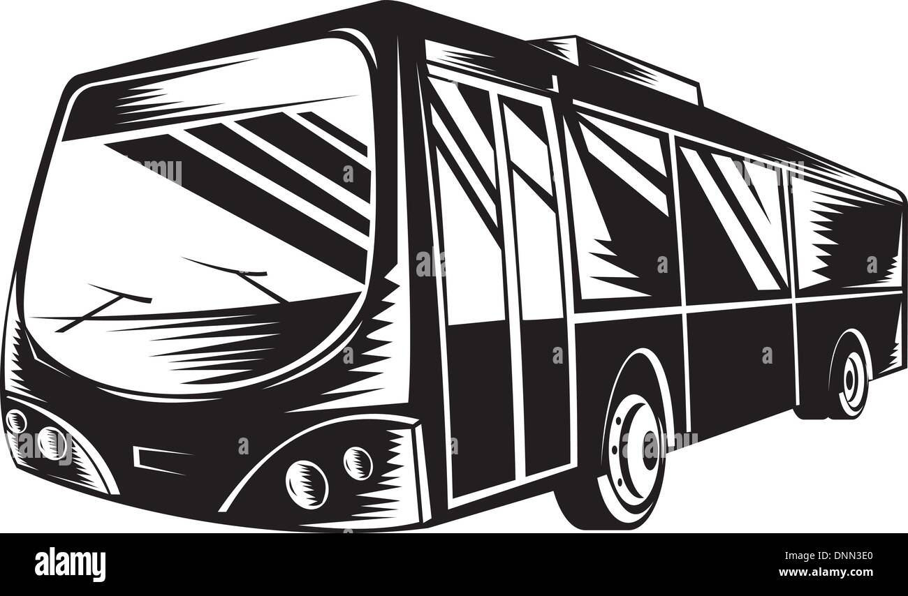 Autocar de pasajeros Imágenes vectoriales de stock - Alamy