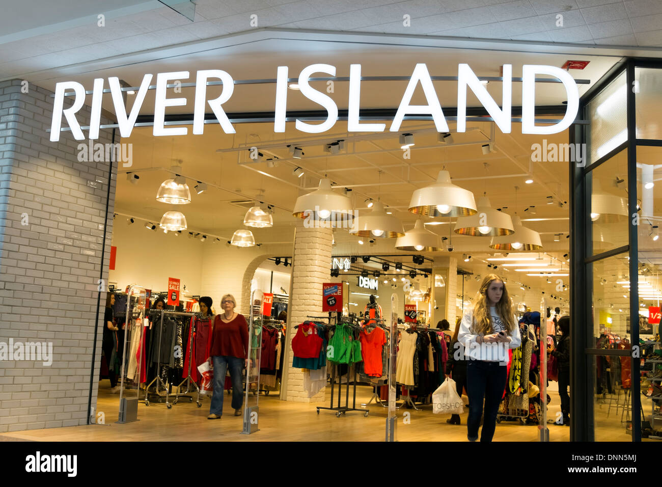 River Island tienda en Bristol, Reino Unido. Foto de stock