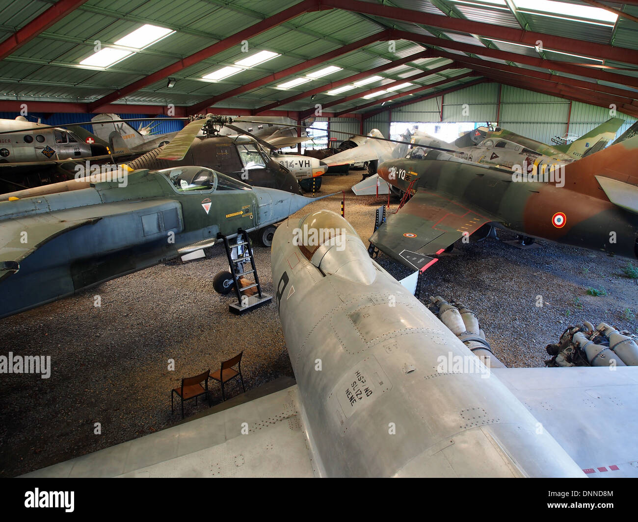 Resumen La epopeya de la industria y el Museo de aeronáutica Foto de stock
