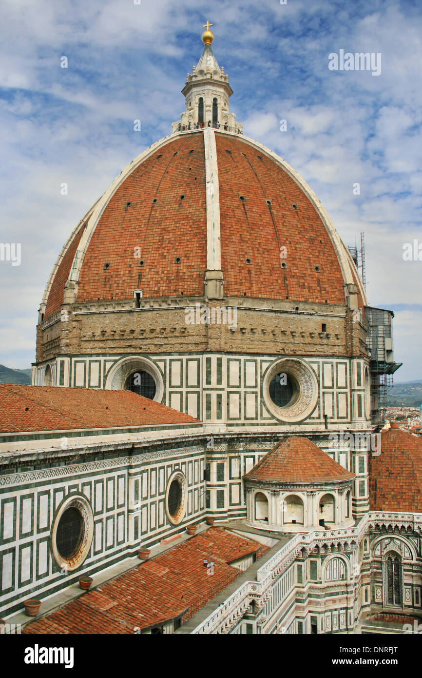 La cúpula de la Basílica de Santa Maria del Fiore (Basílica de Santa María  de las flores), en Florencia, Italia Fotografía de stock - Alamy