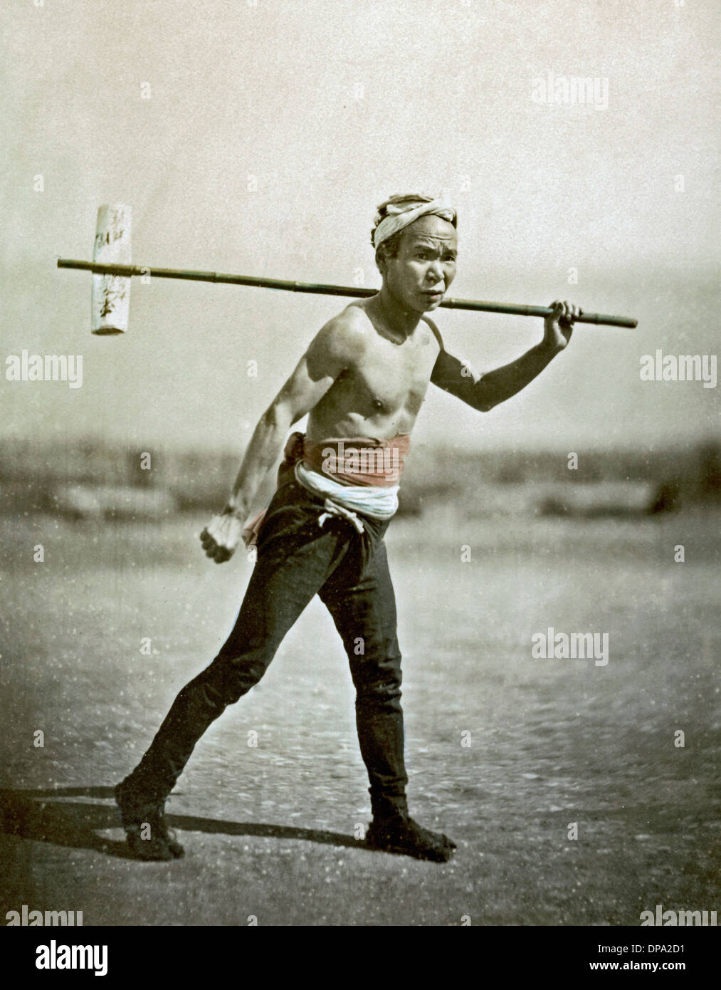 Post runner, Japón Foto de stock