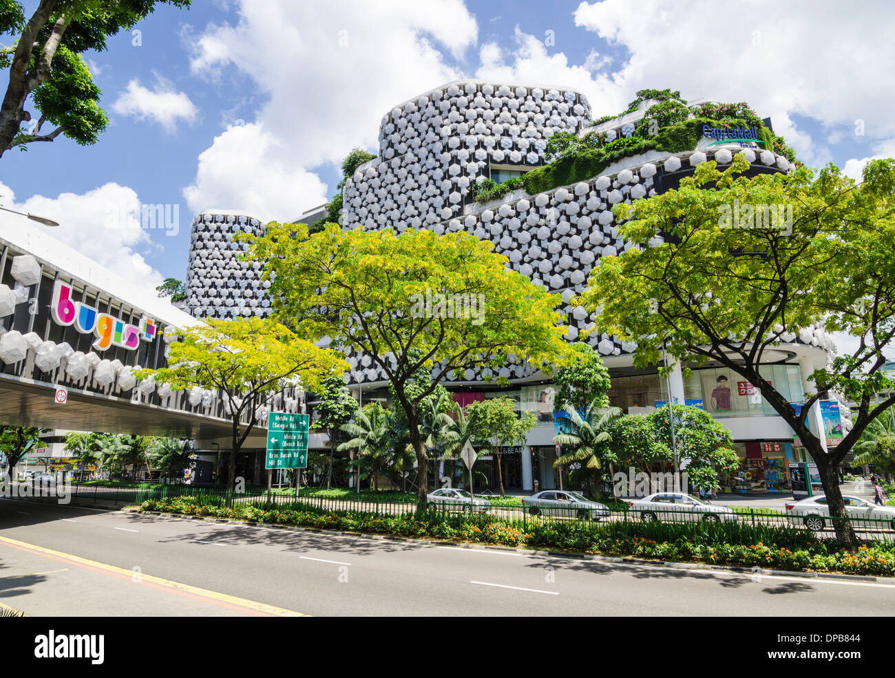Bugis Junction Mall, Singapur Foto de stock