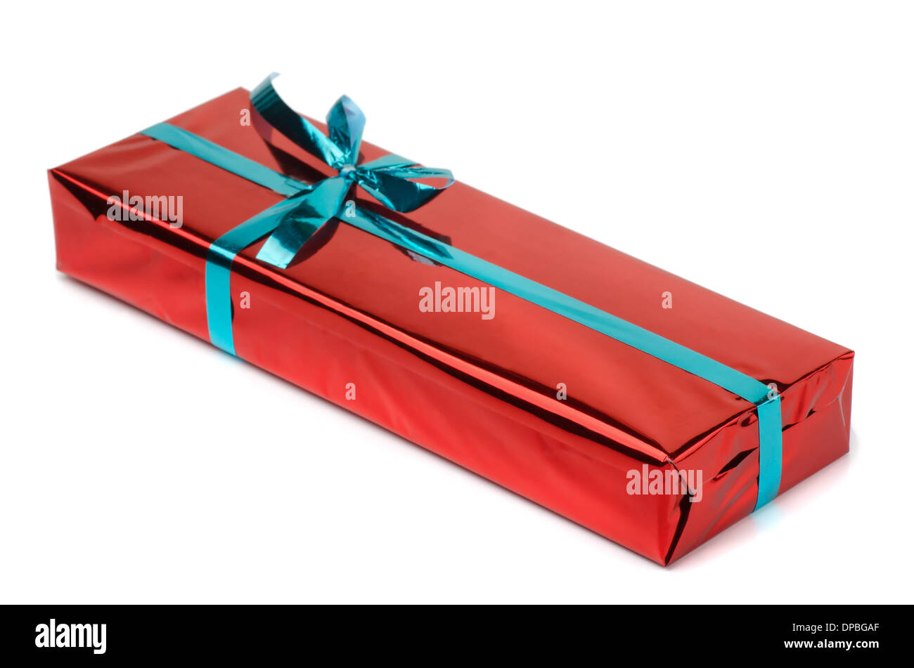 La Pequeña Caja De Regalo Wraped En Papel Reciclado Con Imagen de archivo -  Imagen de color, cinta: 59960889